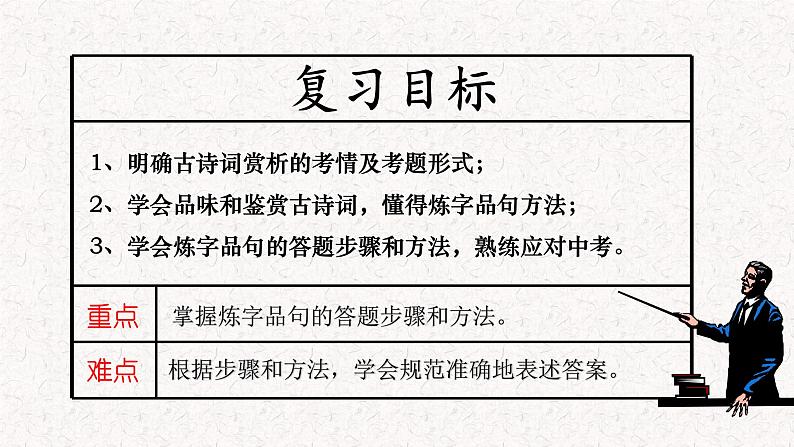 中考语文二轮专题复习:古诗词鉴赏之语言品味课件PPT第2页