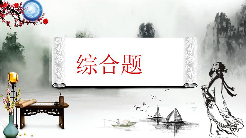 中考语文二轮专题复习:综合性学习课件PPT第1页