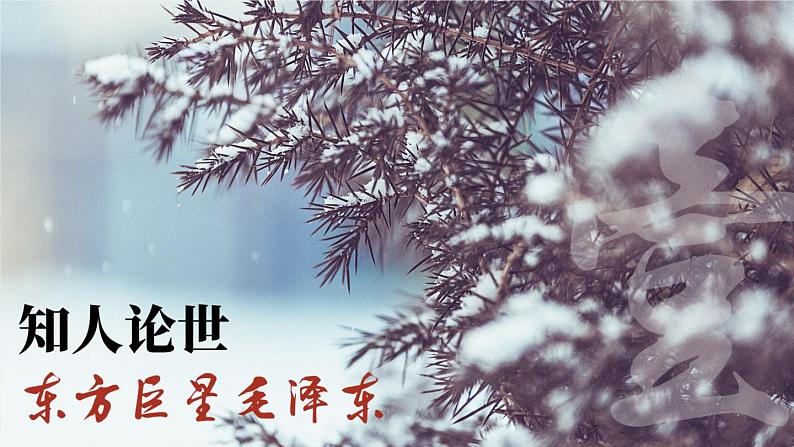 1 沁园春·雪第4页