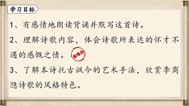 七年级下册 第六单元 课外古诗词诵读   贾生11课件PPT第7页