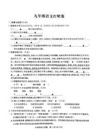 2023年江苏省徐州市中考三模语文试题