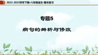 【期末专题复习】部编版语文2022-2023学年八年级下册期末:专题05 病句的辨析与修改(课件)