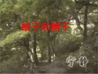 初中语文人教部编版七年级上册蚊子和狮子教案配套ppt课件