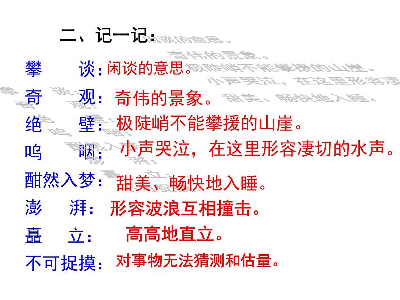 七下6.《老山界》同步课件07