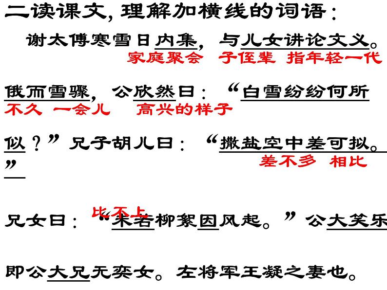 部编版语文七年级上册第二单元《咏雪》ppt课件第7页