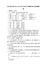 四川省达州市2022-2023学年九年级下学期期中语文试卷