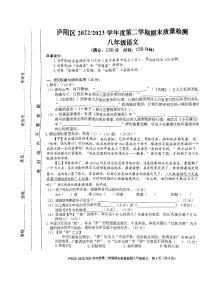 安徽省合肥市廬陽(yáng)區(qū)2022-2023學(xué)年八年級(jí)下學(xué)期期末語(yǔ)文試卷