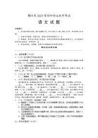 2023年湖北省荆州市中考语文真题及参考答案