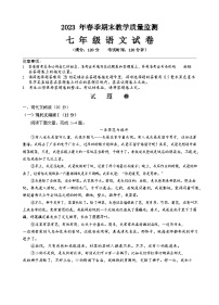 湖北省咸宁市嘉鱼县2022-2023学年七年级下学期期末考试语文试题