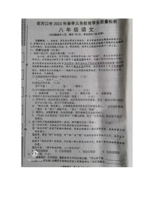 湖北省襄陽市老河口市2022-2023學年八年級下學期期末考試語文試題