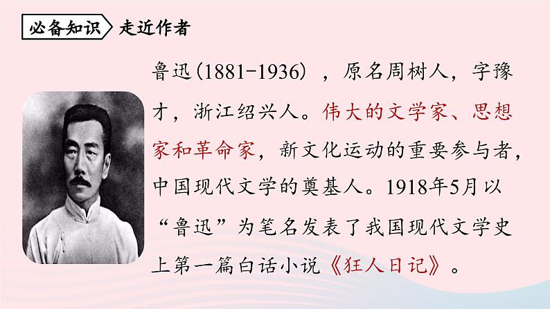 2023七年级语文下册第3单元10阿长与山海经第1课时课件(部编版)05