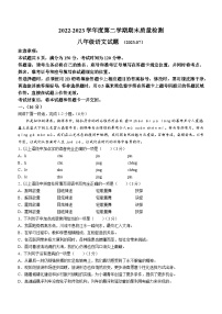 山东省济南市历城区2022-2023学年八年级下学期期末语文试题（含答案）