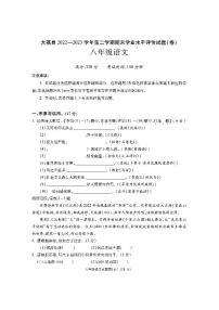 陜西省渭南市大荔縣2022-2023學(xué)年八年級(jí)下學(xué)期期末語(yǔ)文試題