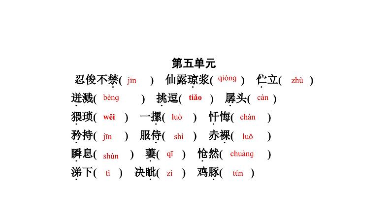 七年级下册-语文-基础考点梳理课件PPT第7页