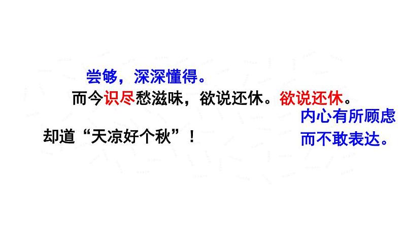 九上课外古诗词丑奴儿同步课件07