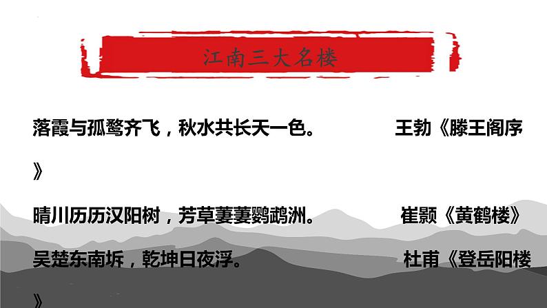 部编版九年级语文上册第三单元阅读《岳阳楼记》课件(定稿)第2页