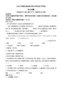 2023年湖北省宜昌市中考真题语文试卷及答案解析
