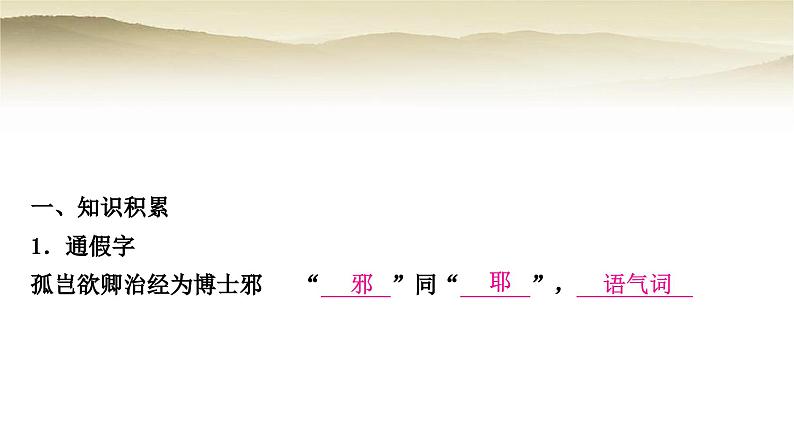 中考语文复习文言文基础储备练28孙权劝学教学课件第2页