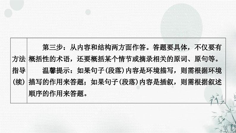 中考语文复习现代文阅读第2课时理清思路,分析文章结构教学课件06