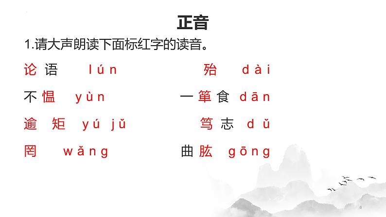 第11课《〈论语〉十二章》课件第6页
