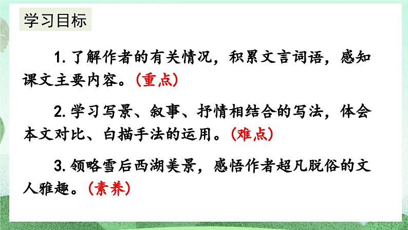部编版九上语文 13 湖心亭看雪 课件+教案+练习07