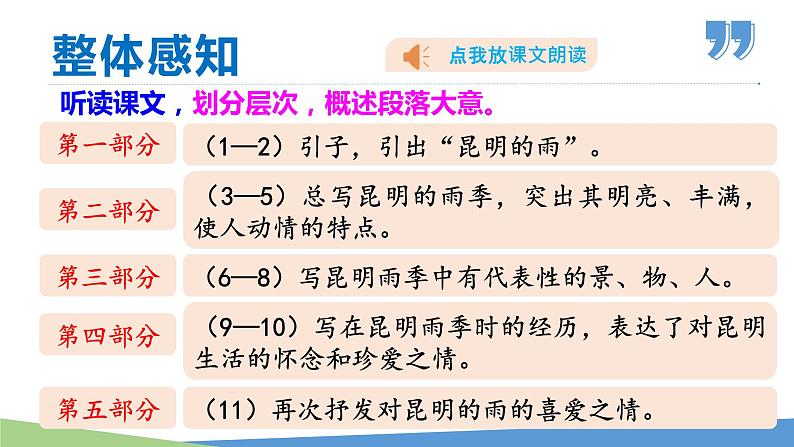 【名师教与练】第17课 昆明的雨(教学课件)-2022-2023学年语文八年级上册同步备课系列(部编版)第8页