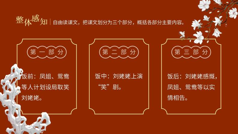 人教部编版语文九年级上册 25 刘姥姥进大观园 课件08