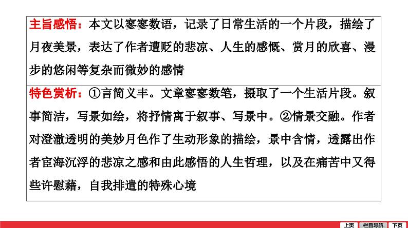 短文二篇记承天寺夜游-中考语文第一轮复习课件PPT第3页