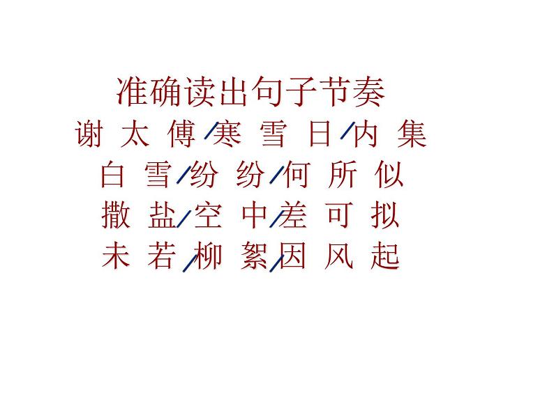 部编版七年级语文上册--8《世说新语》二则-咏雪+陈太丘与友期行(精品课件)第5页