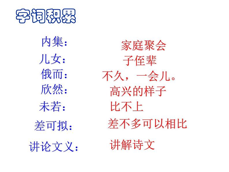 部编版七年级语文上册--8《世说新语》二则-咏雪+陈太丘与友期行(精品课件)第7页