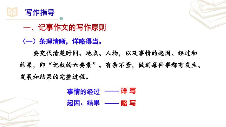 【核心素养】部编版初中语文七年级上册第2单元写作《学会记事》课件04