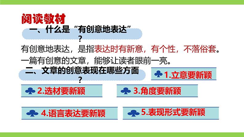 【任务型教学】2025部编版初中语文九下第六单元写作《有创意地表达》(课件+教案)05