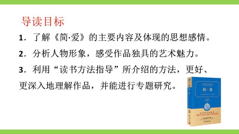 【核心素养】部编版初中语文九下第六单元名著导读《简·爱》（课件+教案+测试）03