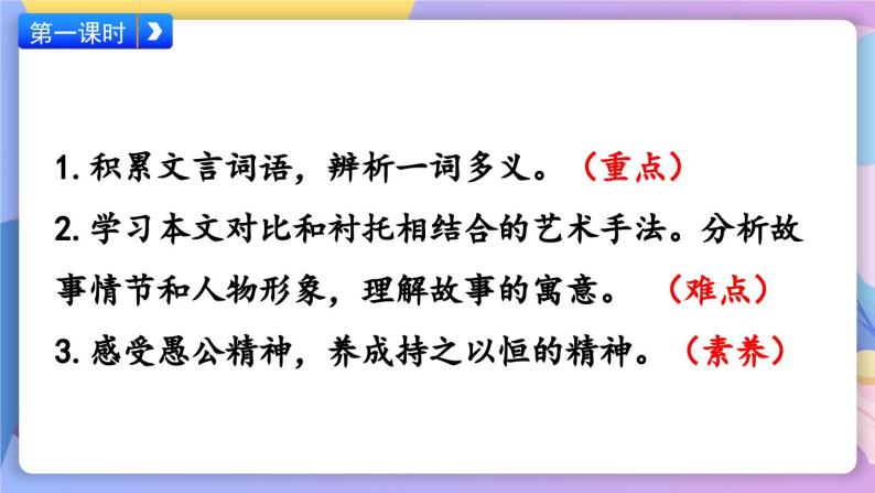 统编版语文八上 24 《愚公移山》 课件+教案+课课练+说课稿03