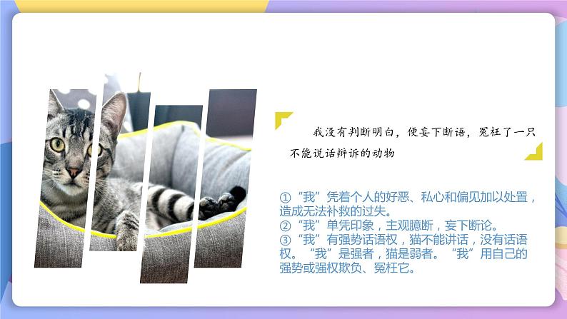人教部编版语文七上 第16课《猫》第二课时(教学课件)第7页