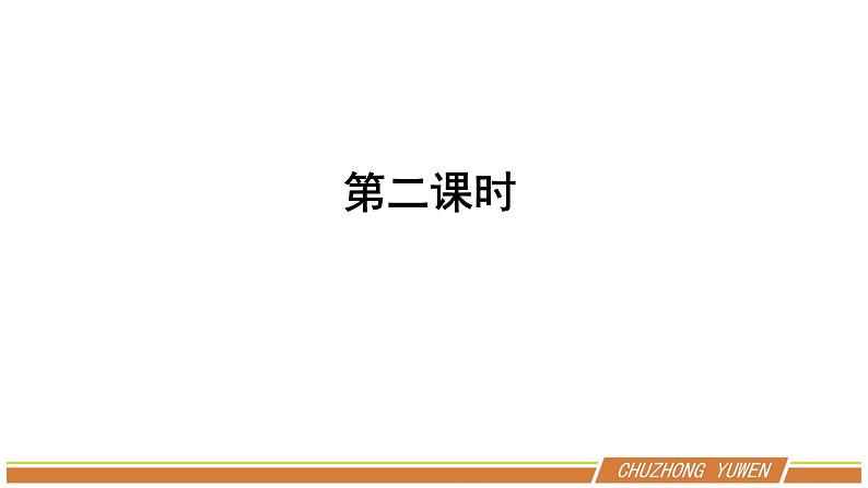 人教部编版语文九年级下册第二单元《变色龙》第二课时优秀PPT课件02