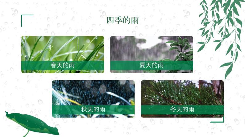 初中语文部编版七年级上册-雨的四季 课件+教案04
