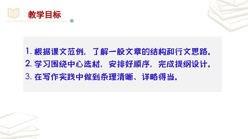 【核心素养】部编版初中语文七年级上册第4单元写作《思路要清晰》课件03
