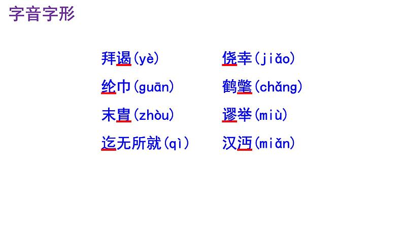 九上语文第24课《三顾茅庐》精品实用高效课件第6页