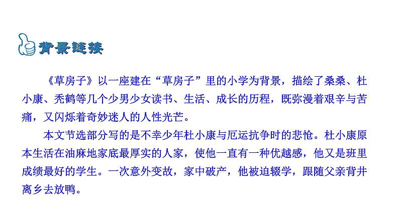 4.16 孤独之旅 课件 2023-2024学年部编版(五四学制)语文九年级上册06