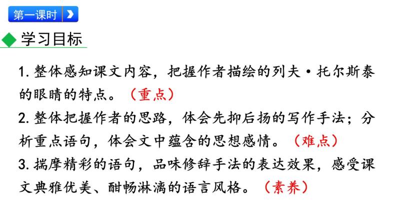 初中语文八年级上册8 列夫托尔斯泰教学课件（2023秋）04