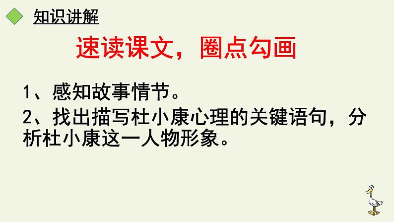 人教部编版九年级上册第四单元第十七课《孤独之旅》PPT课件第5页