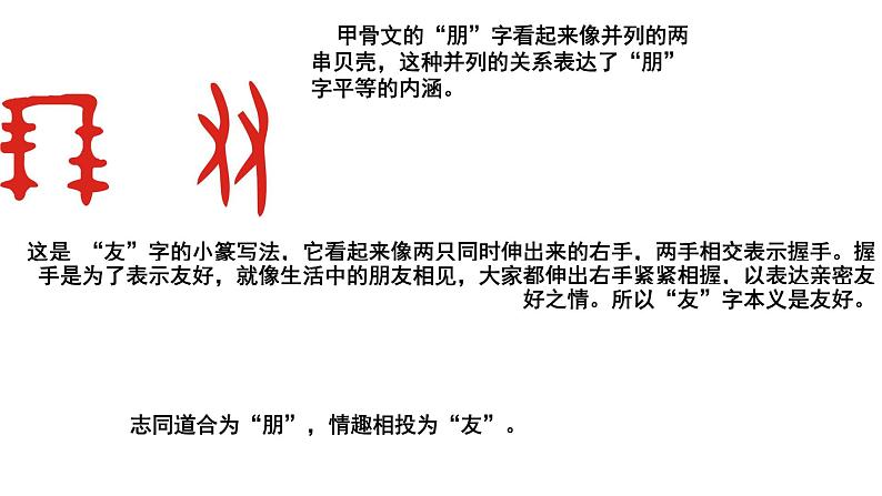 部编版七年级语文上册--综合性学习专练 有朋自远方来(课件)第8页