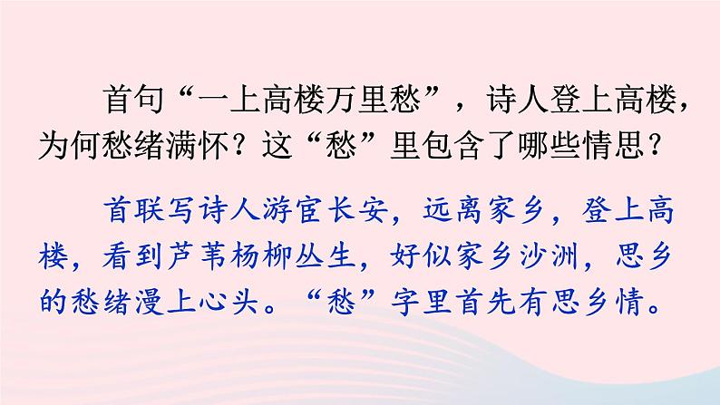 2023九年级语文上册第六单元课外古诗词诵读配套课件新人教版第7页