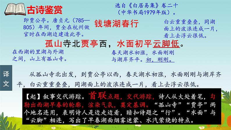 唐诗五首《钱塘湖春行》课件第8页