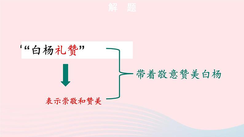 2023八年级语文上册第四单元15白杨礼赞第一课时课件(部编版)第5页