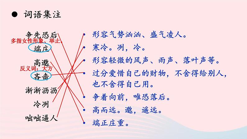2023七年级语文上册第一单元3雨的四季考点精讲课件新人教版第8页