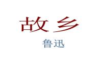 部编版九年级语文上册--15故乡（课件）