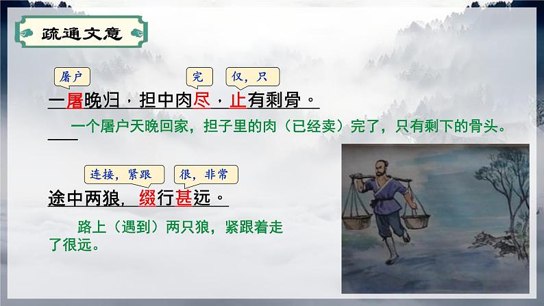 第18课狼-【同步备课】2023·2024学年七年级语文上学期同步精品课件第6页