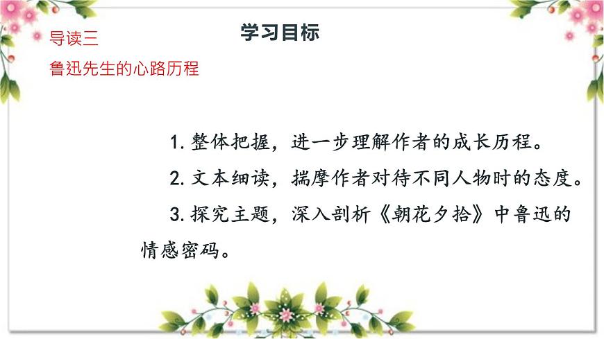1.3 導讀三 魯迅先生的心路歷程（教學課件）-【大單元教學】2023-2024學年七年級語文上冊同步備課系列（統(tǒng)編版）第2頁